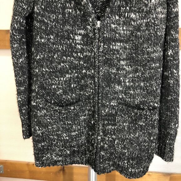 ARITZIA‎ WILFRED FREE Orme Wool Alpaca Blend Zipper Shawl Coatigan Sz XS - Picture 4 of 9